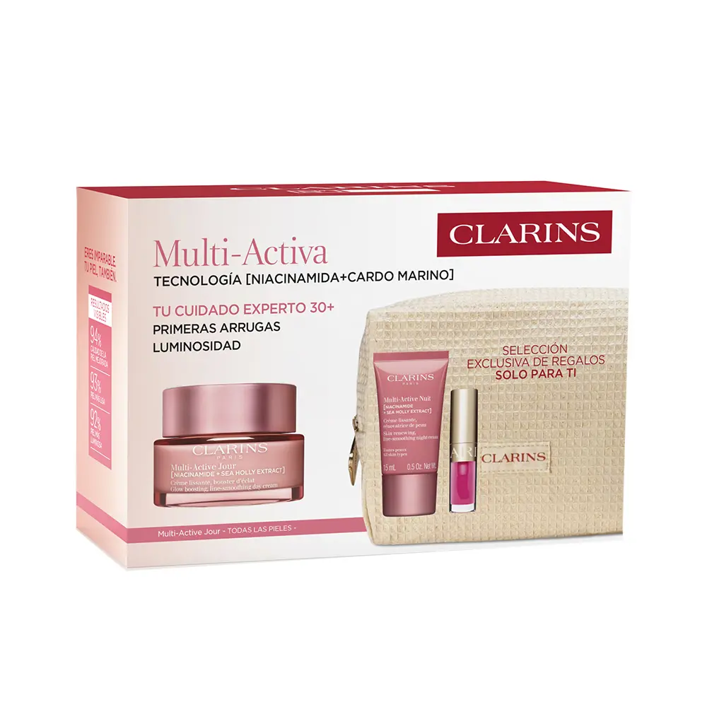 Clarins MULTI-ACTIVE CREAM ALL SKIN TYPES CASE Skincare set