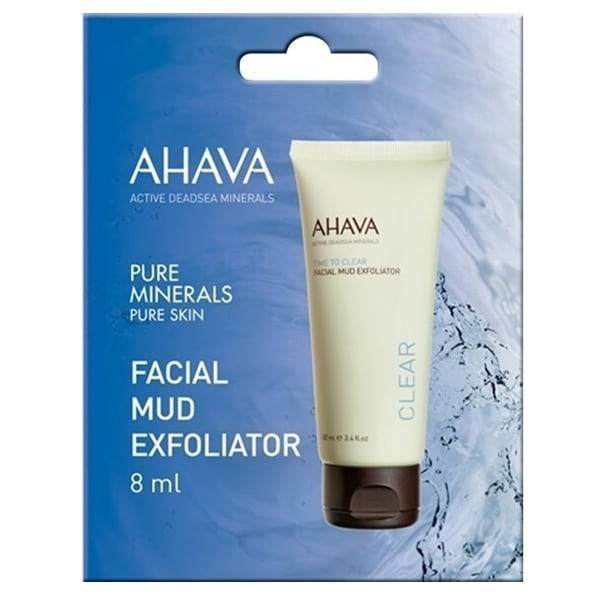 Ahava Time To Clear Facial Mud Exfoliator 8ml
