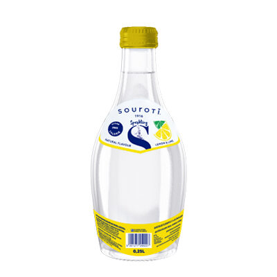 SOUROTI Sparkling Water Lemon 250ML