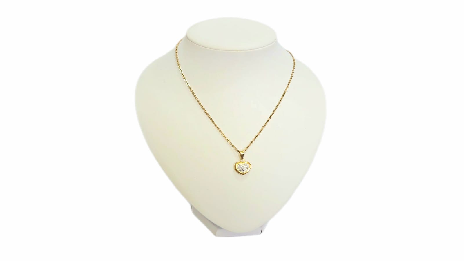 STAINLESS STEEL HEART NECKLACE