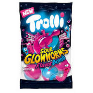 Trolli Bomb Sour Glowworms 75gr