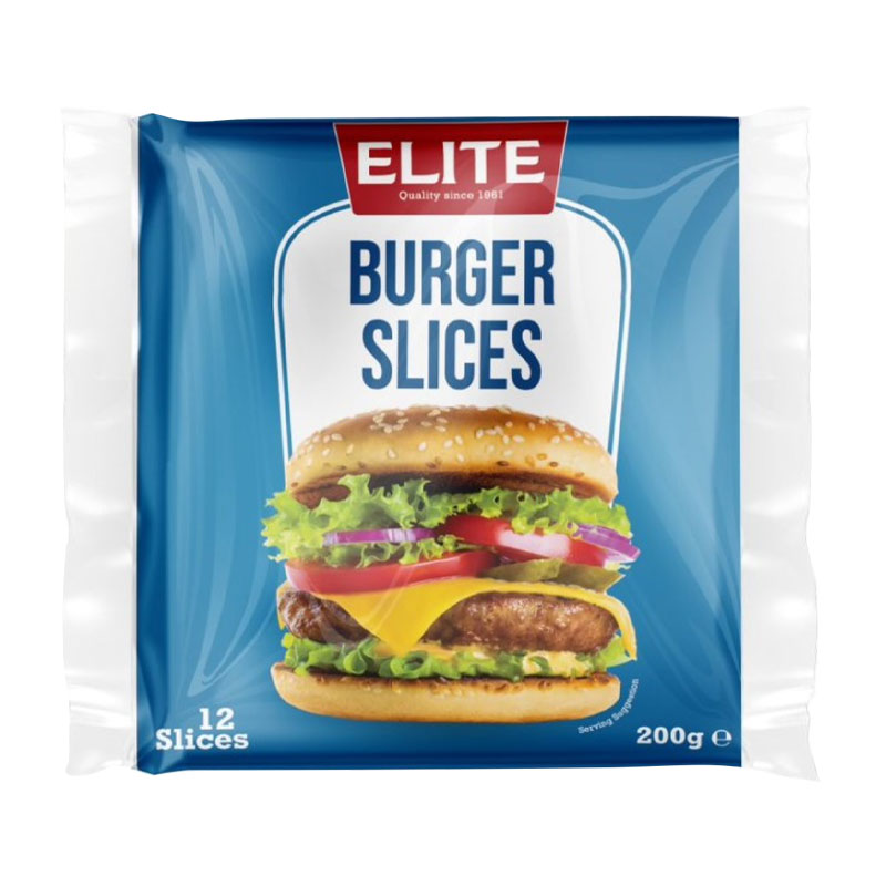 ELITE Burger Slices 12 200G
