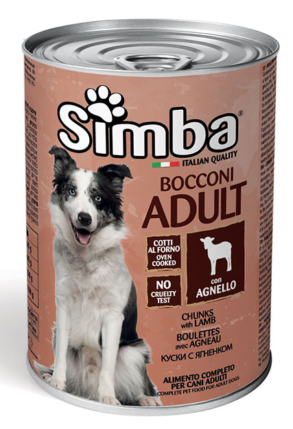 SIMBA Wet Dog Food Lamb 1.2KG