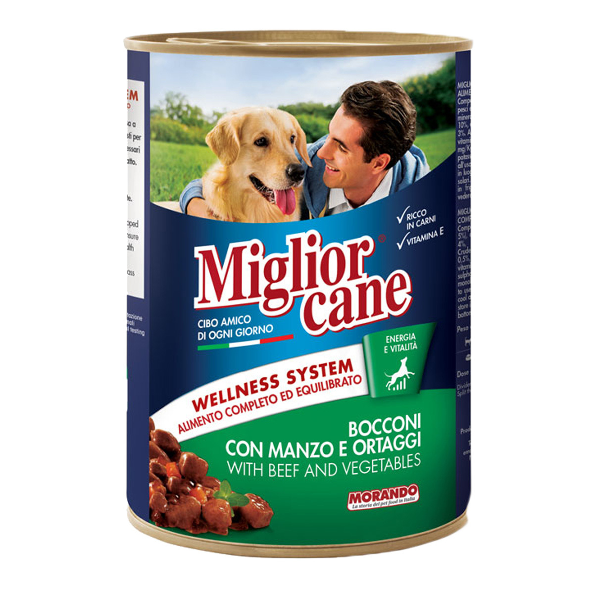 MIGLIOR Wet Dog Food Beef & Vegetable 400G
