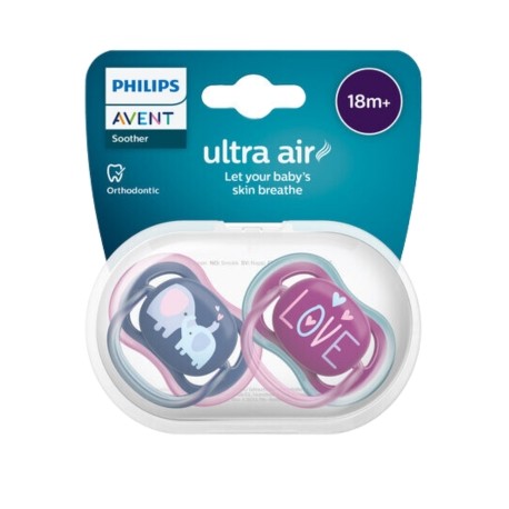 Philips Avent Scf349/22 Ultra Air Girl 18M+ 2Pcs