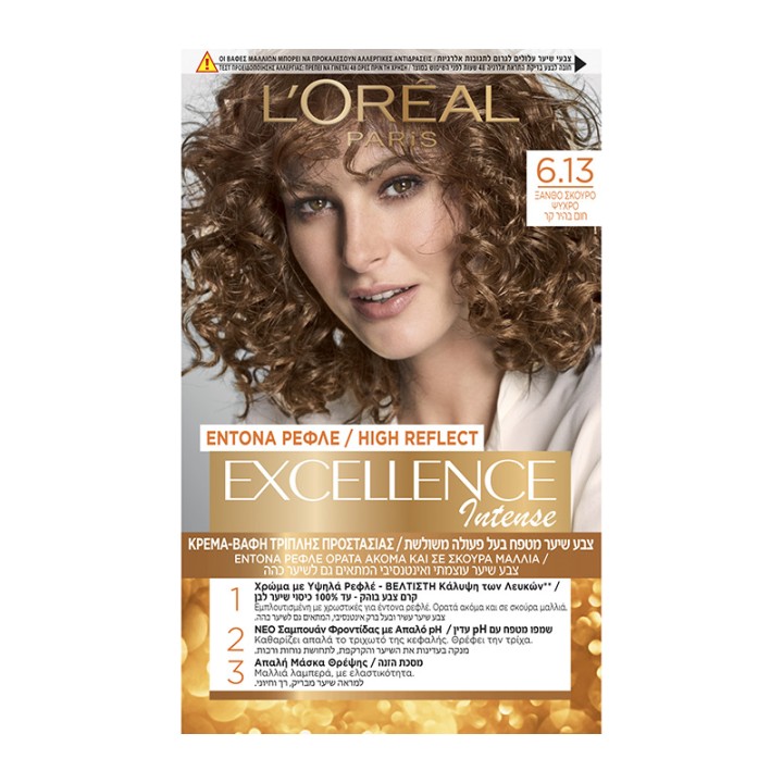 L'Oréal Excellence Intense Hair Colour 6.13 48Ml