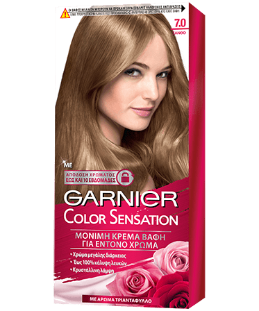 Garnier Color Sensation Hair Dye 7.0 Blonde 100Ml