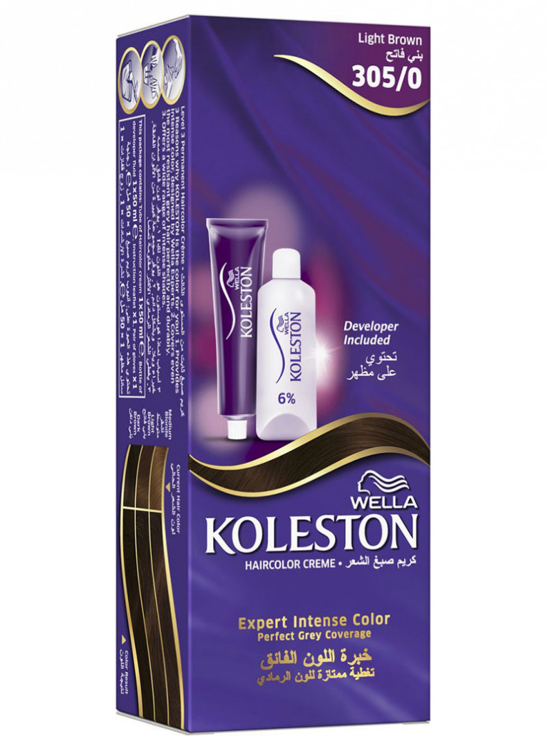 Wella Koleston Color Cream Semikit Light Brown 305/0