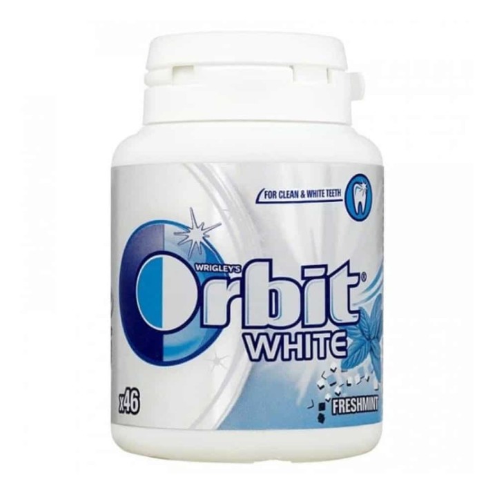 Orbit Bottle Professional White, Gum, 46 X 46