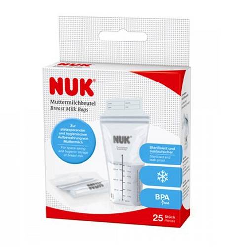 Nuk Breast Milk Bags 25Pcs
