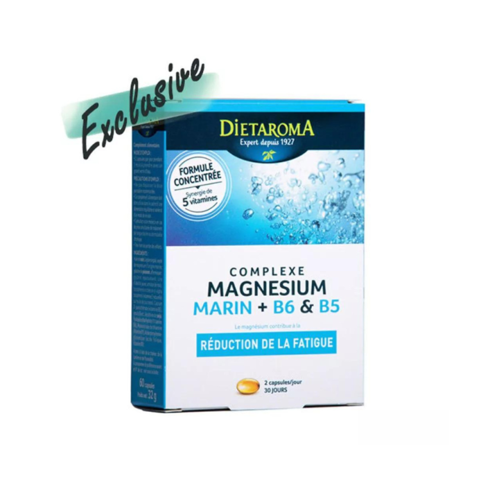 Dietaroma Magnesium Marine That Helps Reduce Fatigue 30 Caps