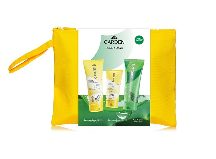Garden Sun Body Lotion + Face Cream + Aloe