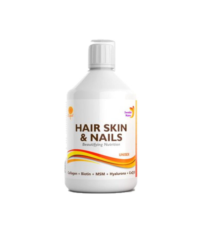 Swedish Nutra Hair, Skin & Nails Liquid Collagen 500Ml