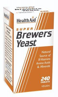 Health Aid Brewers Yeast. Natural Source Of B Vitamins Aminoacids& Minerals 240 Tablets
