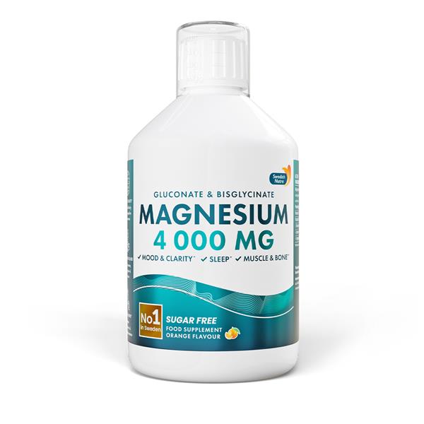 Swedish Nutra Swedish Nutra Magnesium 4000Mg 500Ml