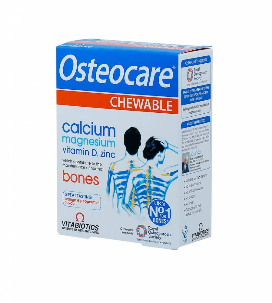Vitabiotics Osteocare 30 Chewable Tablets
