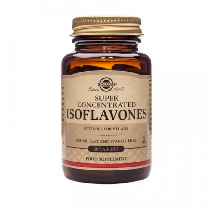 Solgar Isoflavones Cholesterol Reduction 30 Tablets