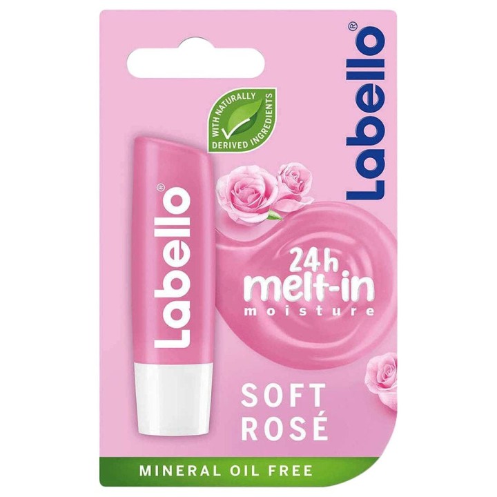 Labello Lip Balm Rose Shine 5.5Ml