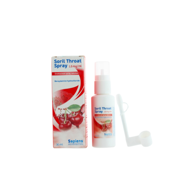 Soril Throat Spray 30Ml (Cherry Flavor)