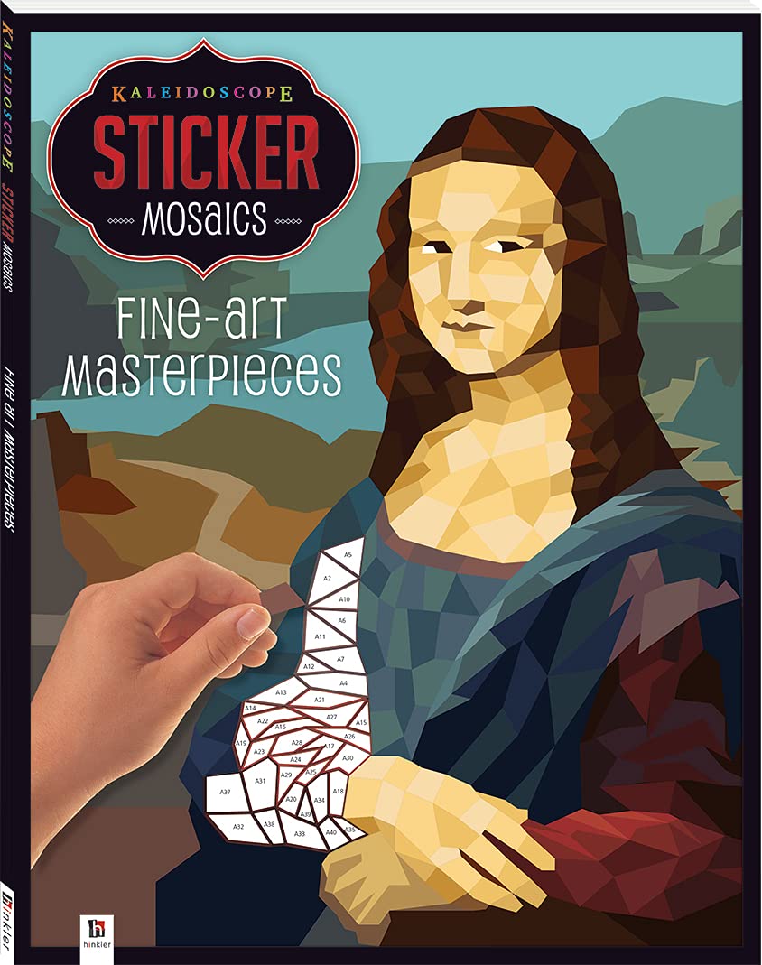 Kaleidoscope Sticker Mosaics: Fine-Art Masterpieces - Kaleidoscope Sticker Mosaics