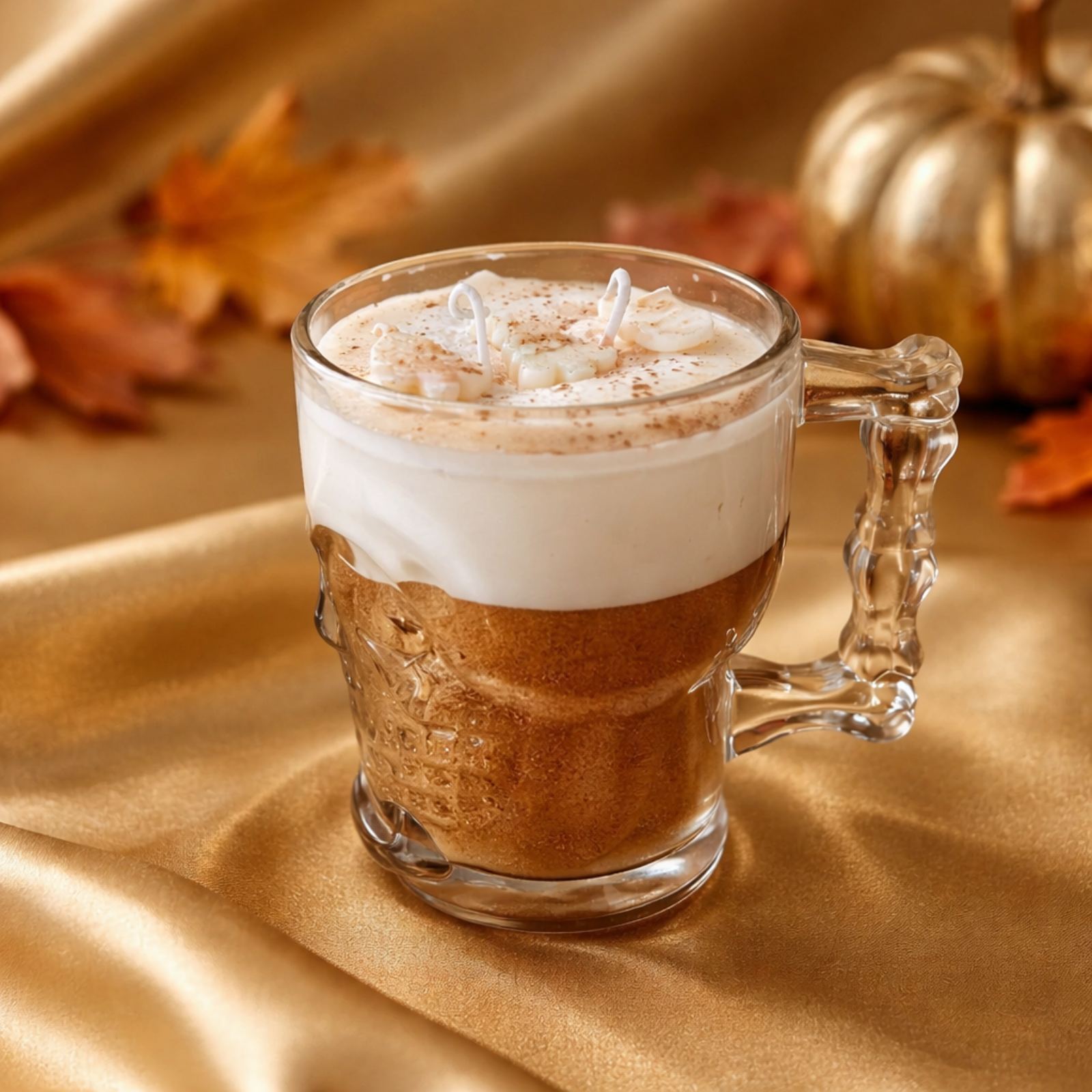 Scented Soy Candle Rock Beer Glass Size 9.50 x 12cm