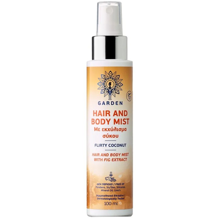 Garden Hair%Body Mist Flirty Cocont, Mist 100Ml