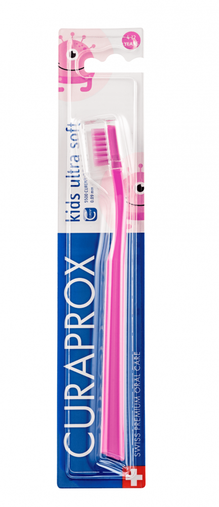 Curaprox Kids Toothbrush Ultrasoft 4-12Years Pink