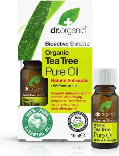 Dr. Organic Tea Tree Pure Oil Natural Antiseptic 10Ml