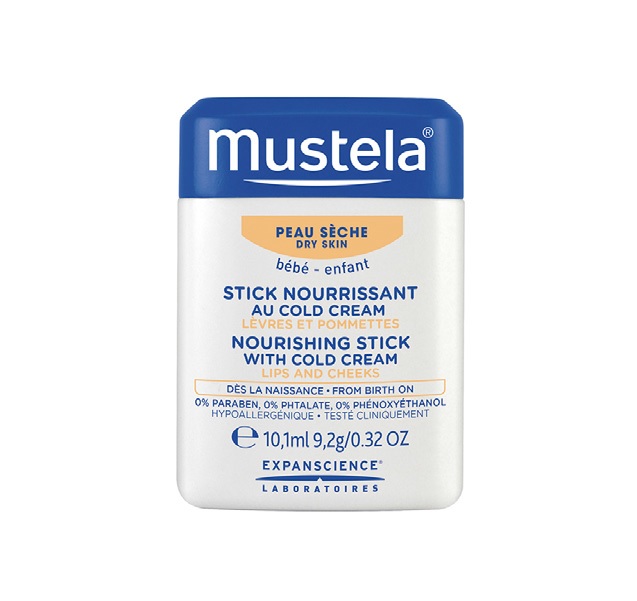 Mustela Moisturizer Hydrastick With Cold Cream Nutriprotective 10.1Ml