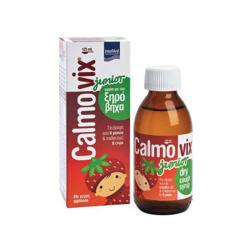 Intermed Calmovix Junior Syrup Relief Of Dry Cough Up To 6Y+ 125Ml