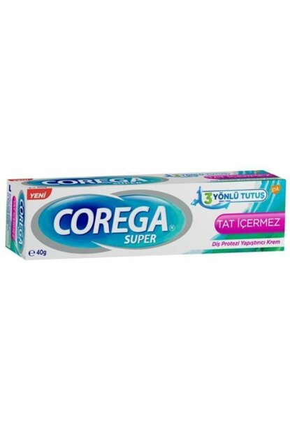 Corega Taste-Free Dental Denture Adhesive Cream 40G