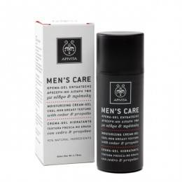 Apivita Men'S Care Moisturizing Creme-Gel With Cedar & Propolis 50Ml