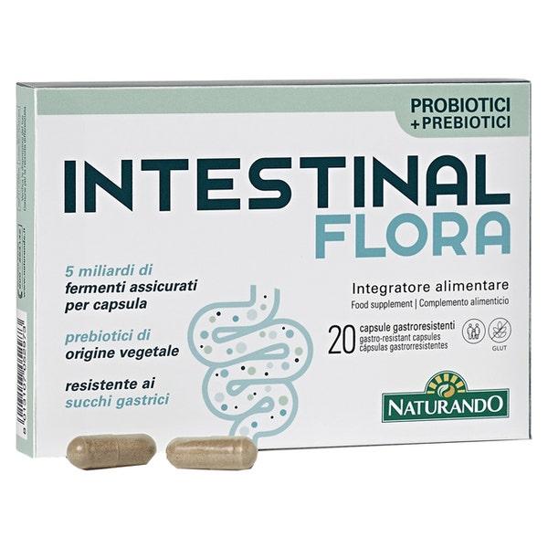 Naturando Intestinal Flora (Probiotic + Prebiotic) 20 Caps