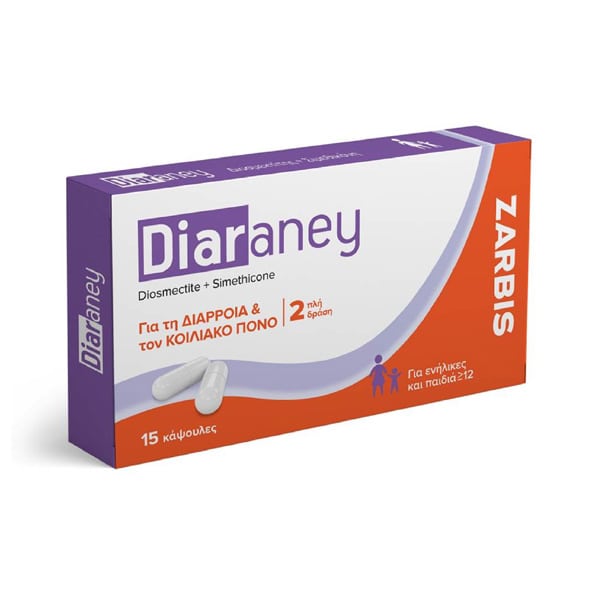 Diaraney, Capsules, 15 x 12years+