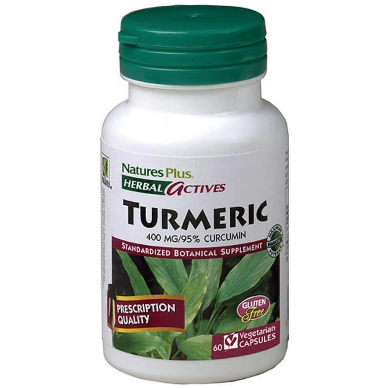 Natures Plus Turmeric 400mg, Caps, 60