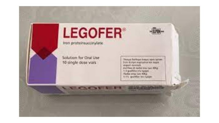 Legofer Iron Oral Sol 40Mg/15Ml 10X15Ml