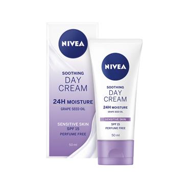 Nivea Visage Day Cream – Dry/Sensitive Skin, 50ml