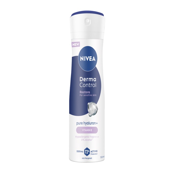 Nivea Deodorant Spray Derma Control Restore 72h 150ml