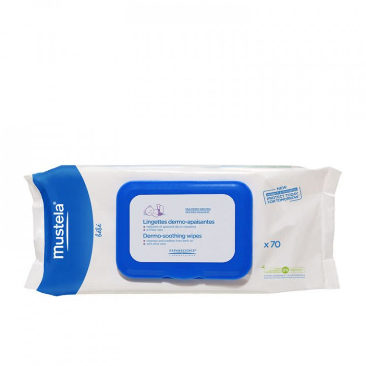 Mustela Cleansing+ SoothingWipes X70