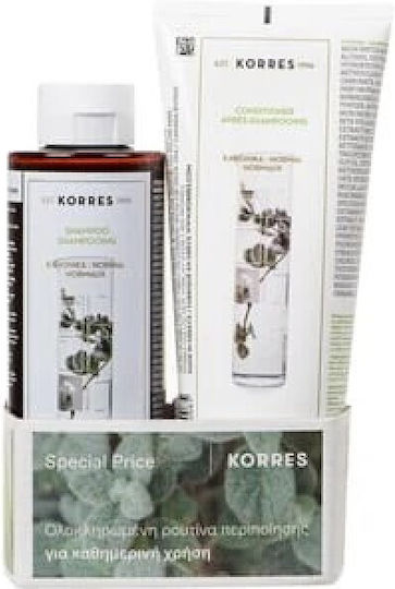 Korres Set Aloe & Dittany Shampoo for Normal Hair 250ml + Aloe & Dittany Conditioner for Normal Hair 200ml