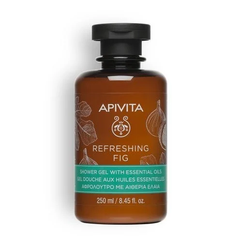 Apivita Refreshing Fig 250ml, Shower Gel