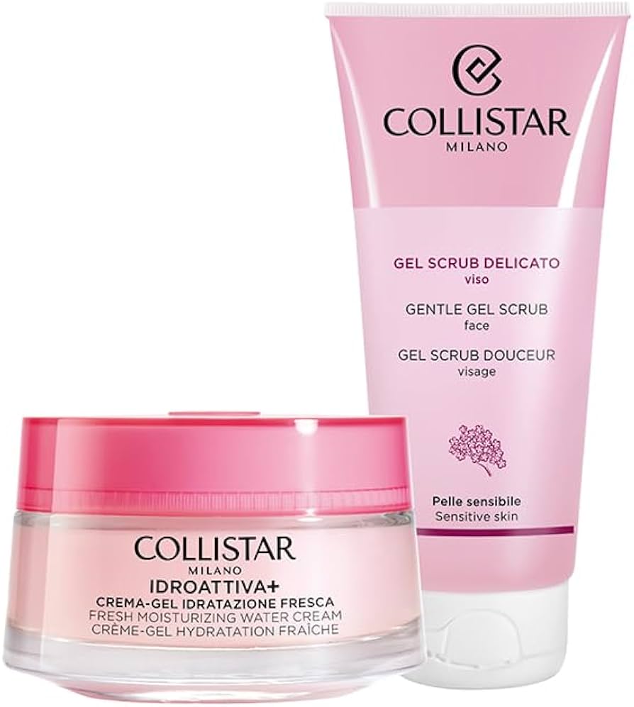 Collistar Idroattiva+moisturizing Water+face Scrub, Cream