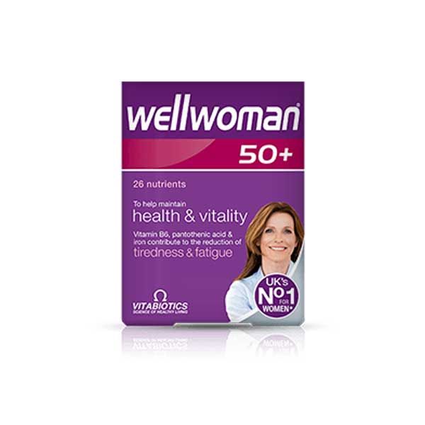 Vitabiotics Wellwoman 50+ Health & Vitality 30 Tablets