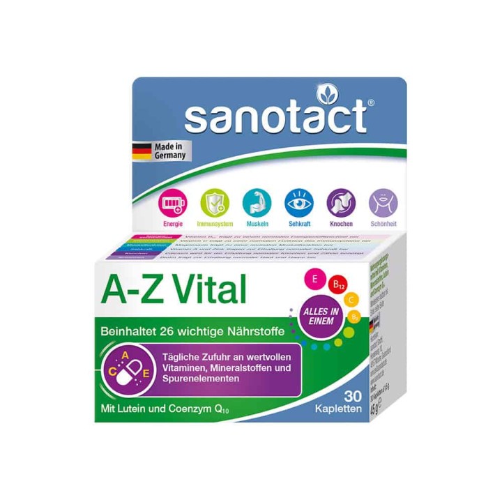 Hansal AZ Vital 30 Caplets Dietary Supplement