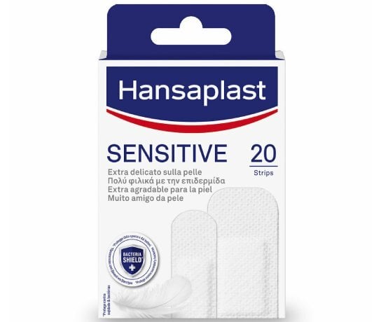 Hansaplast Sensitive gauzes 20 Strips – bandages