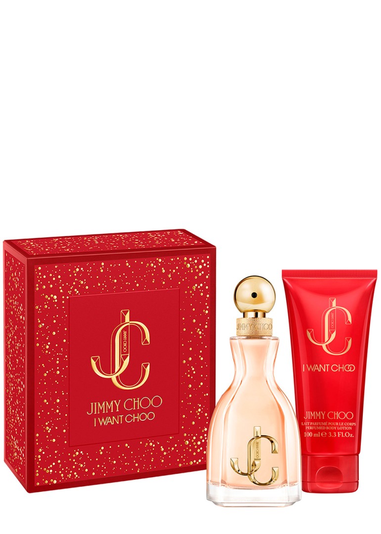 JIMMY CHOO I Want Choo Eau de Parfum Gift Set 60ml EDP 60ml + Body Lotion 100ml