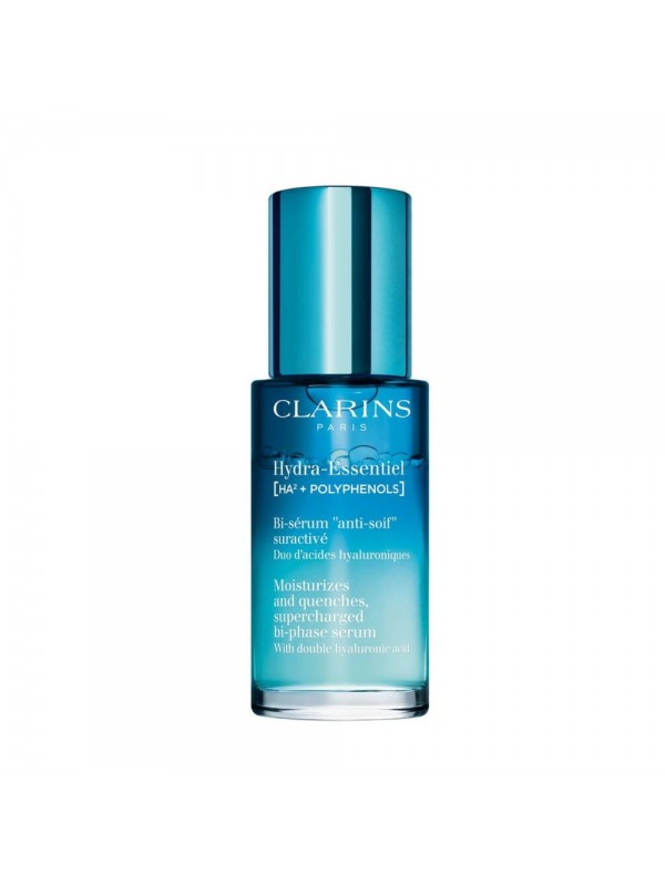 Clarins Hydra Essentiel Moisturizes And Quenches, SuperCharged Bi Phase Serum 30Ml