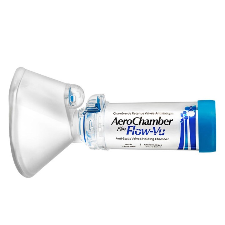 Trudell Aerochamber Plus Flow-Vu Large Mask (5 years+)