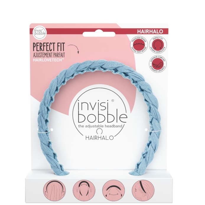 Invisibobble Invisibobble Hairhalo Miss Dedim-Hair Stick in Denim Blue Color, 1pc