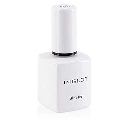 Inglot Opaque Nail Polish All-in-One 19N Multifunctional Nail Polish Base and Top Coat Nail Protection Flexible Protection Perfect Manicure and Pedicure Practical Brush Bottle 15ml